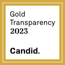 Gold Transparency 2023 Candid Logo